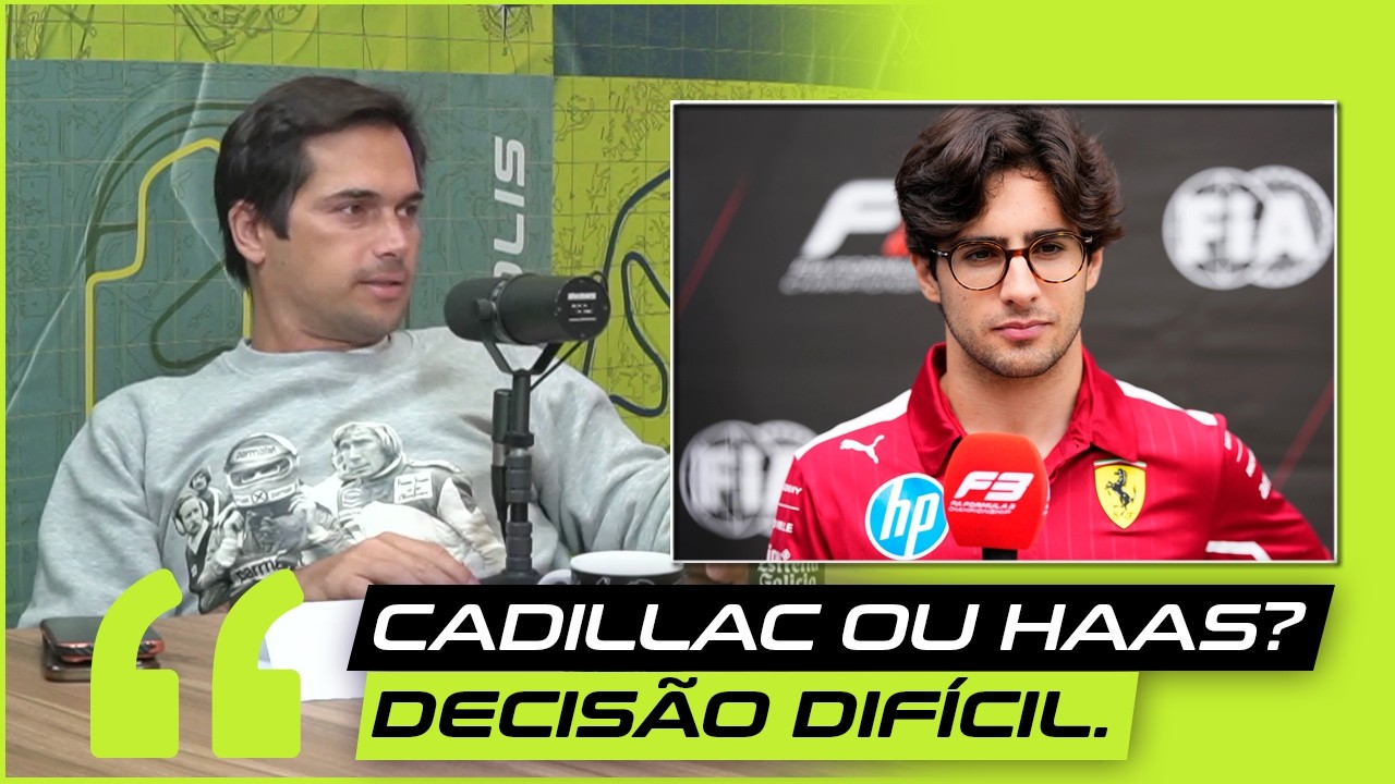 Titular na Cadillac ou reserva na Haas? Qual será o futuro de Rafa Câmara na F1