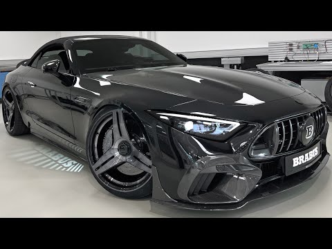 NEW 2024 Mercedes SL63 AMG BRABUS +SOUND! Limited 750 HP Ultra SL63! Interior Exterior Review