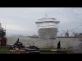 Carnival Triumph Adrift on Mobile River