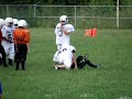 Xzavier Caudill Hazard Football 4th grade Kentucky