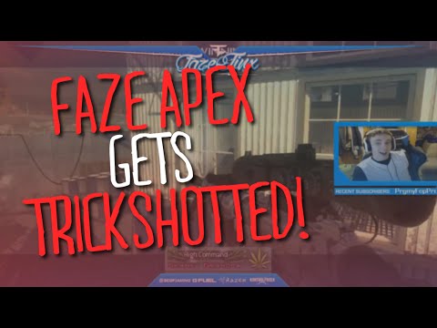 FAZE APEX GETS TRICKSHOTTED!!
