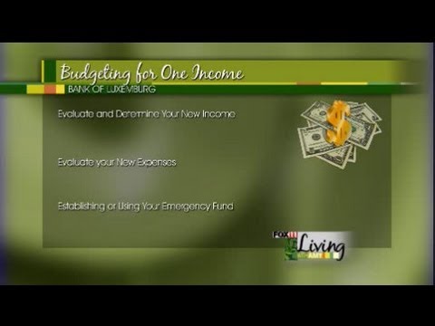 how to budget for one income