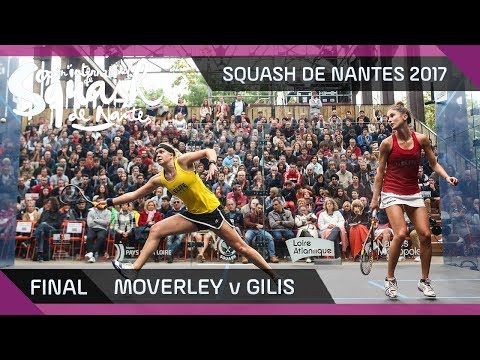 Squash: Moverley v Gilis - Women's Final - Open International de Squash de Nantes 2017
