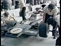 Formula One 1973 Emerson Fittipaldi pit stop Formula One 1973 Emerson Fittipaldi pit stop