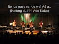 Naruwe - Live in Leerdam - vertaling Matany wae