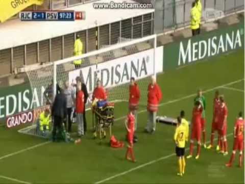 Przemysław Tytoń - kontuzja w meczu z Rodą