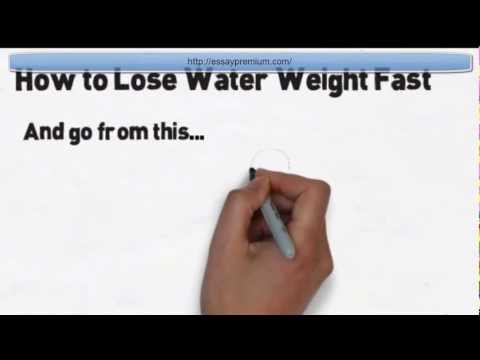 how to get rid water weight