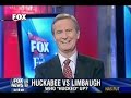 Rush Limbaugh vs Mike Huckabee: The Beltway Boys Analyze!