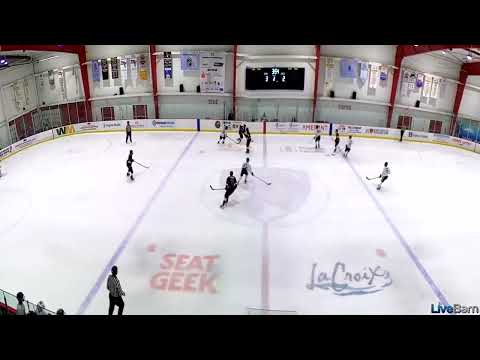 D #44 Lisewski retrieves puck, rushes, and scores.High School Game 2/24