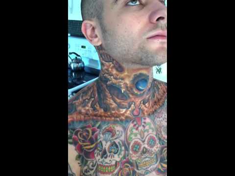 Full Neck Tattoo