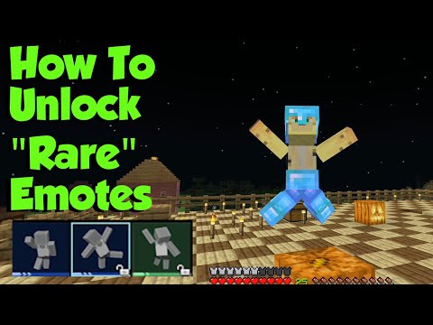 How To Unlock Rare Emotes In 1 16 Minecraftvideos Tv