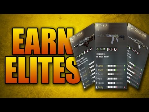 how to get more elite weapons