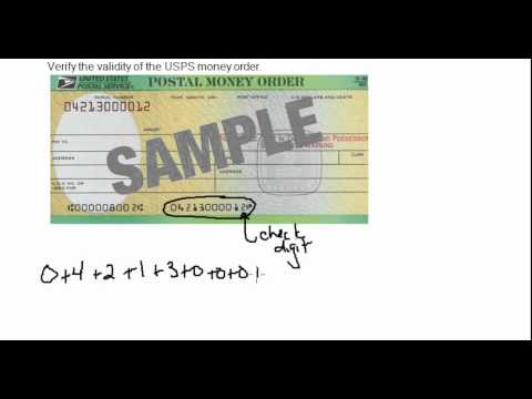 how to fill postal money order