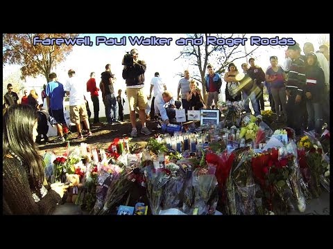 Paul Walker & Roger Rodas Crash Site, Memorial & Tribute