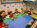 Edison Hui and his friends love music class!