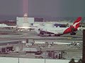 QUANTAS  747 NEAR CRASH WITH A NORTH WEST AIRLINES 747