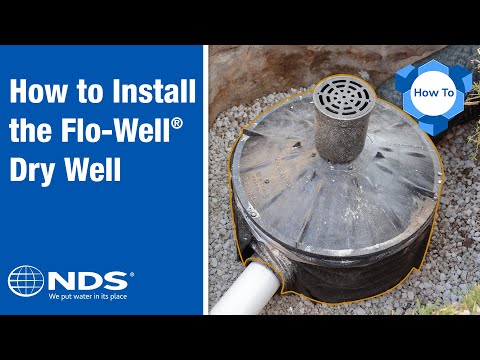 how to install nds french drain