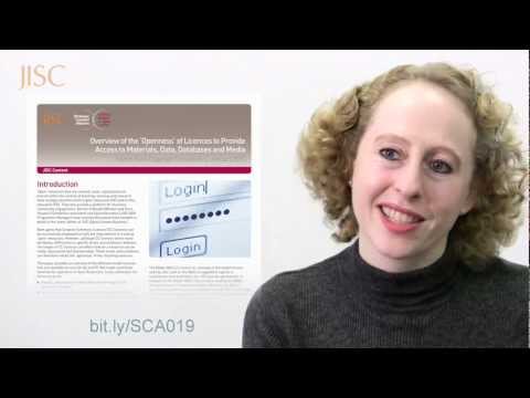 Video lecture series: IPR and sustainability for libraries