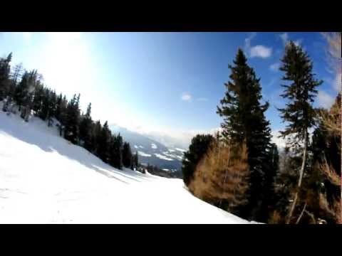 Igls - Patscherkofel. Спуск на лыжах
