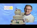 How to cover & finish a cake drum by Alan Tetreault of Global Sugar Art