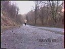 walking in the hills