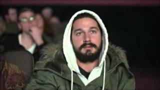 *Exclusive* Shia LaBeouf time lapse of #allmymovies live stream marathon - watch full