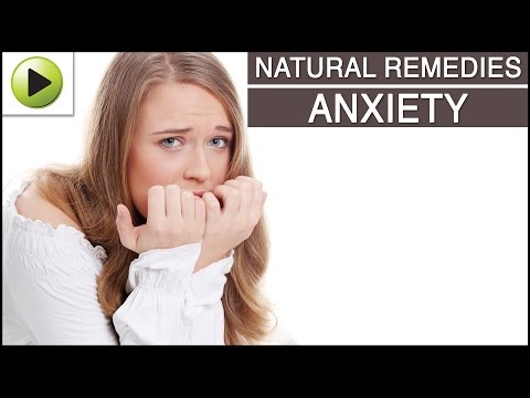 how to cure anxiety naturally