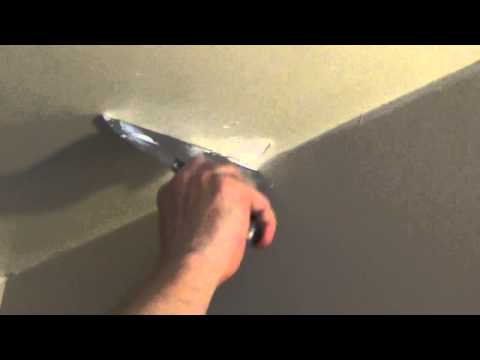 how to patch large hole in ceiling