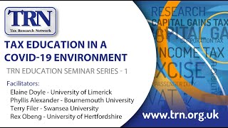 Tax education in a COVID-19 environment - TRN 2020