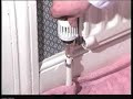 Central Heating - Fitting a thermostatic radiator valve Central Heating - Fitting a thermostatic radiator valve