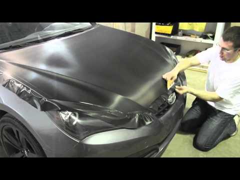 Hyundai Genesis Carbon Fiber Hood Install 90 sec Trailer