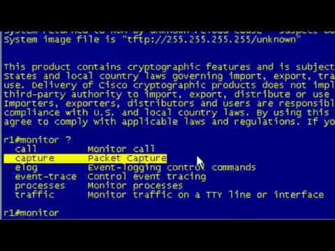 Cisco IOS Embedded Packet Capture (EPC) Lab - Part 1