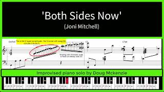 Both Sides Now - jazz piano tutorial