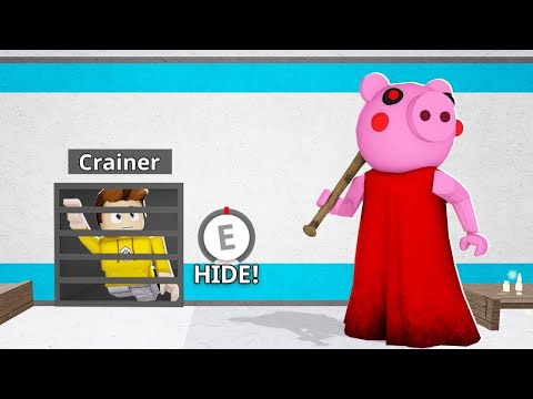 Hide From Piggy Or You Lose Roblox Minecraftvideos Tv