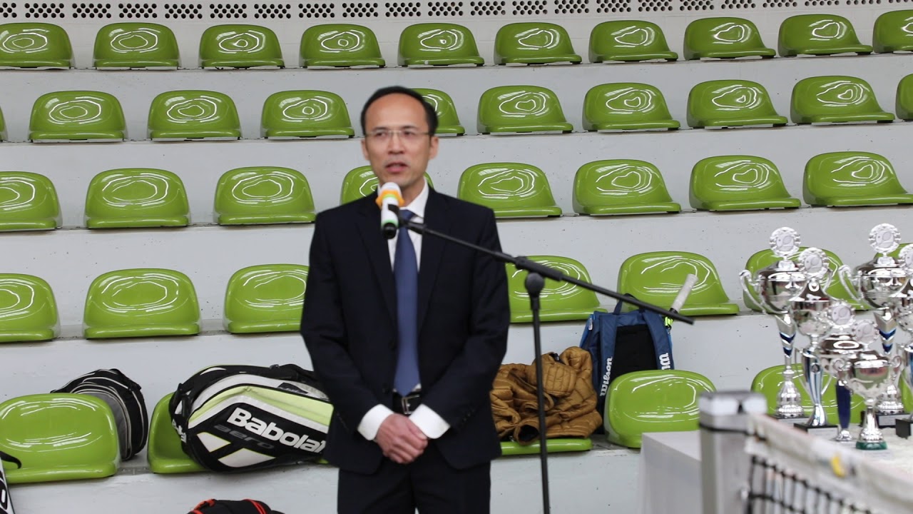 KHAI MẠC „GIẢI TENNEIS BERLIN OPEN 2019": ĐẠI DIỆN ĐẠI SỨ QUÁN PHÁT BIỂU