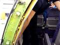 Continental Airlines How to open Emergency Exit Boeing 737-200