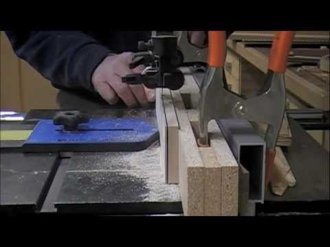 band saw - Woodworking - how to adjust for band saw blade drift YouTube video for workshop techniques & skills. A woodworking online video shows how to adjust for band ...