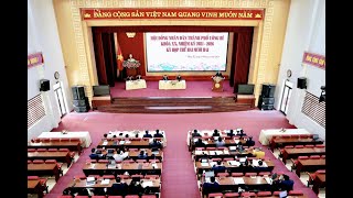 Kỳ họp thứ 22, Hội đồng nhân dân thành phố Uông Bí khoá XX, nhiệm kỳ 2021-2026