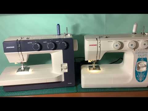 Швейная машинка Janome. Как выбрать?!Что смотреть? Сравнительный обзор двух моделей.