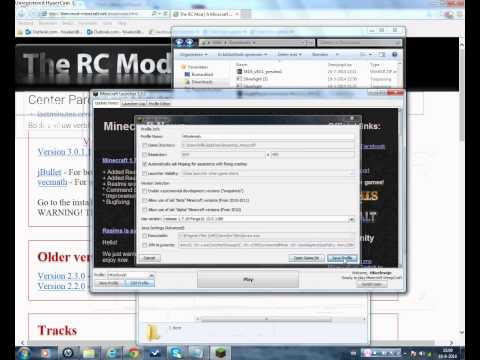 how to download the rc mod for minecraft