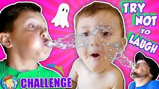 TRY NOT TO LAUGH CHALLENGE! FUNnel Family does HAH