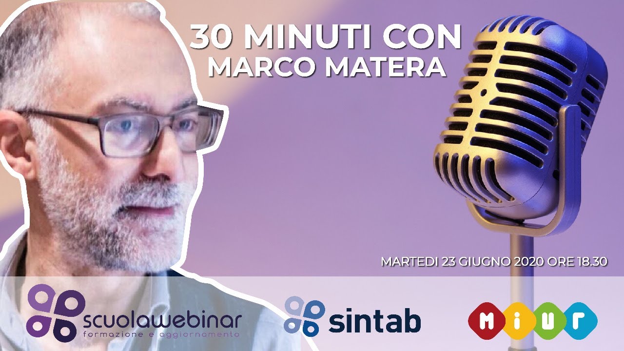 30 minuti con... Marco Matera