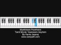Munthinam Paarthene - Vaaranam Aayiram - Piano Training