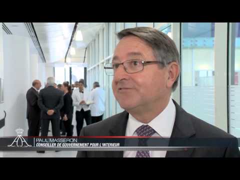 Inauguration du nouveau Lycée Technique et Hôtelier de Monaco