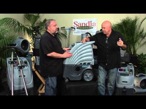 Youtube External Video This video walks you through unboxing and use of the Sandia 6-Gallon Sniper Carpet Extractor