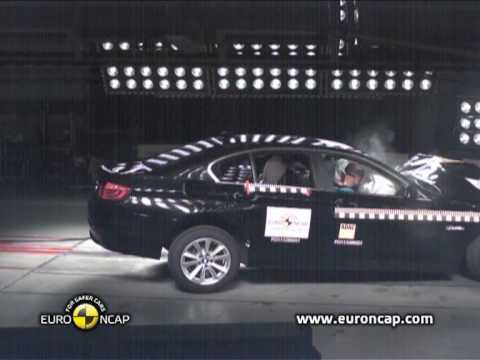 All new BMW 5 Series Crash Test Euro Ncap 2010