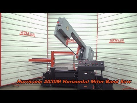 HEM HURRICANE 2030M Band Saws, Horizontal | Norcal Machinery (1)