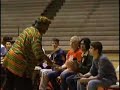 Baba Kwasi of the Ayubu Kamau Kings & Queens gives a youth presentation to the students of Grapevine High School, Grapevine, TX.