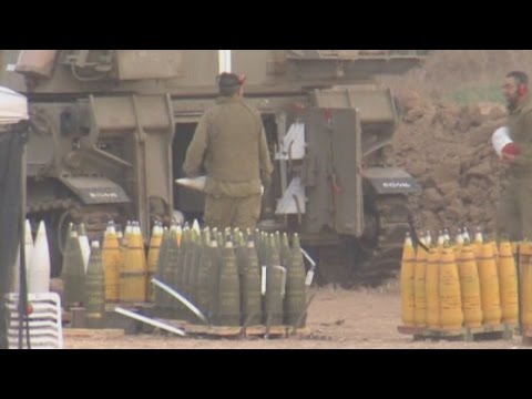 Israel - Subscribe here: http://bit.ly/1bmWO8h Heaviest night of action in Gaza as Israel's Prime Minister Benjamin Netanyahu warns of a