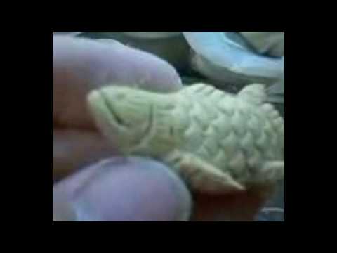 シーラカンスチョーカー作り 陶芸家 高場英二
